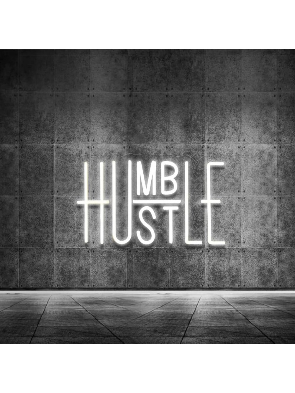 LED Neon Wall Sign - Bright Adjustable Light for Home, Office, Gym & Party Decor
